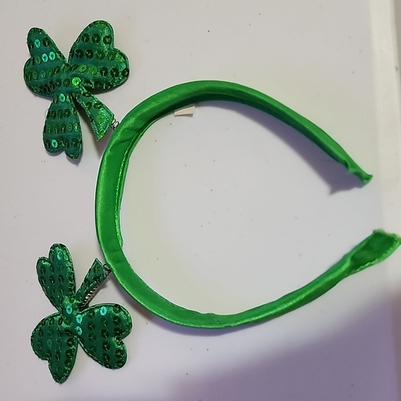 CHILDREN'S BUNNY EARS & ST.PATRICKS DAY HEAD  PIECES. - Picture 2 of 4